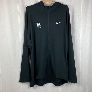Nike Baylor University black zipper hoodie 3XL